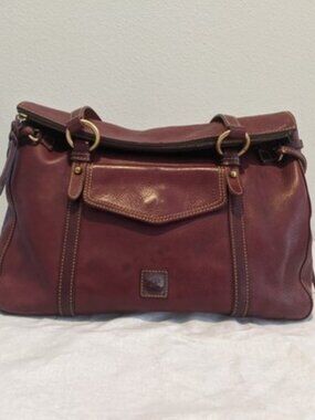 Dooney & Bourke florentine smith bag  Plum